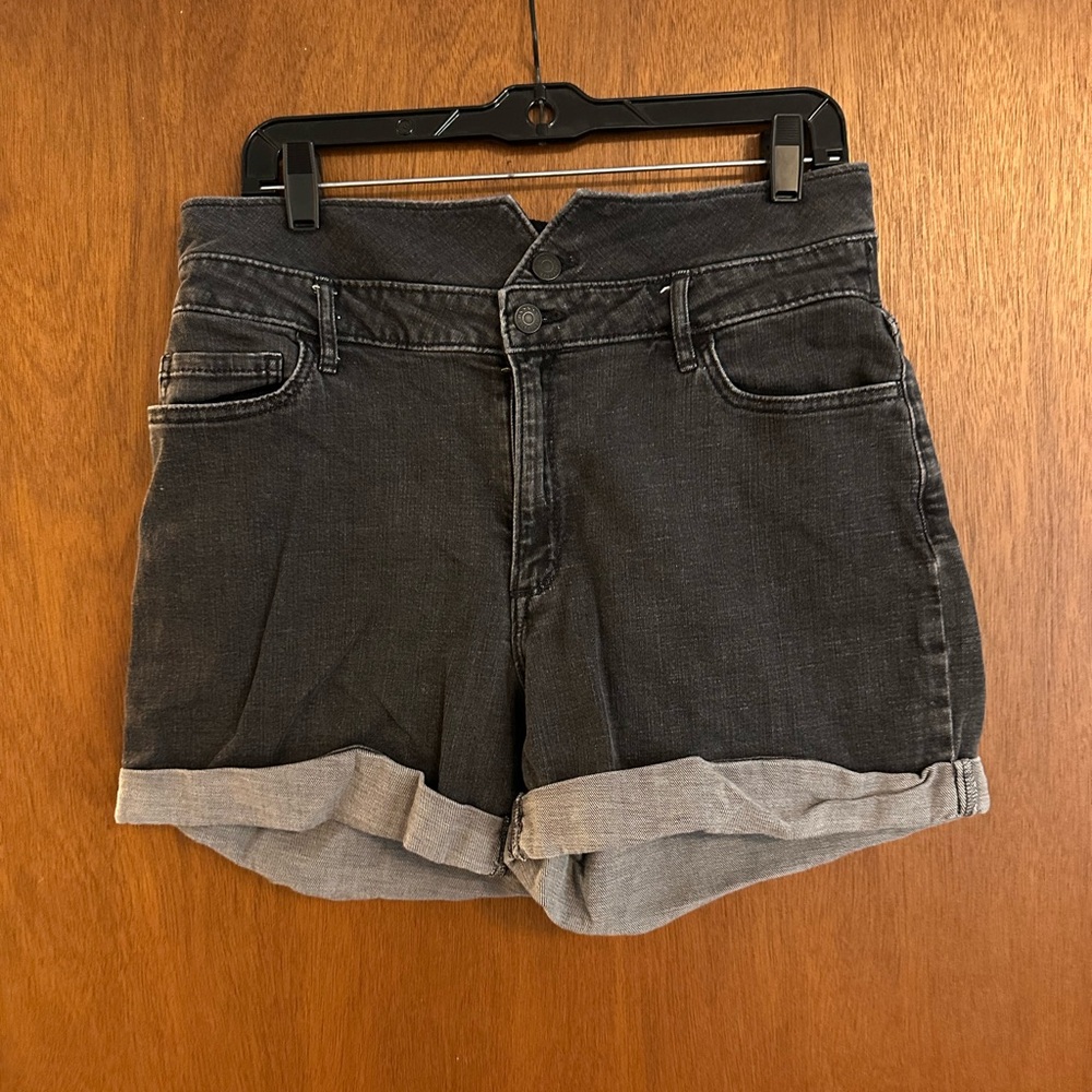 Banana Republic Dark Gray Jean Shorts